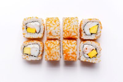 Creamy shrimps roll