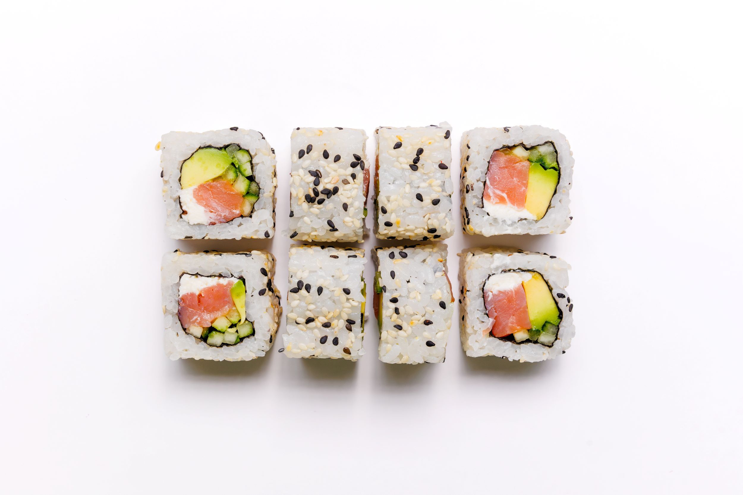 California salmon fume