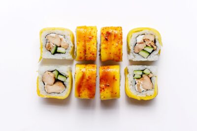 Chicken mango roll