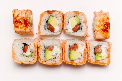 Fume&caramel salmon